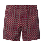 Fancy Woven Boxer | Red Gems Print 74013-3036